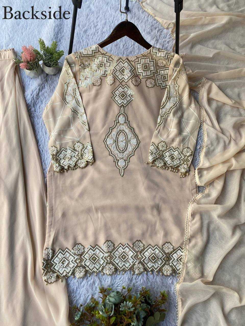 Ynf Georgette KESH678 2063 Suits & Dresses Festive Collections Wholesale Embroidery Suits Wedding Suits Eid Collections Manufacturer- Kapda Export