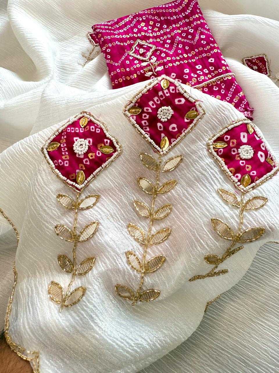 Ynf Georgette KESH681 PARUL Sarees Festive Collections Wholesale Georgette Sarees Chiffon Sarees Onam Collections Manufacturer- Kapda Export