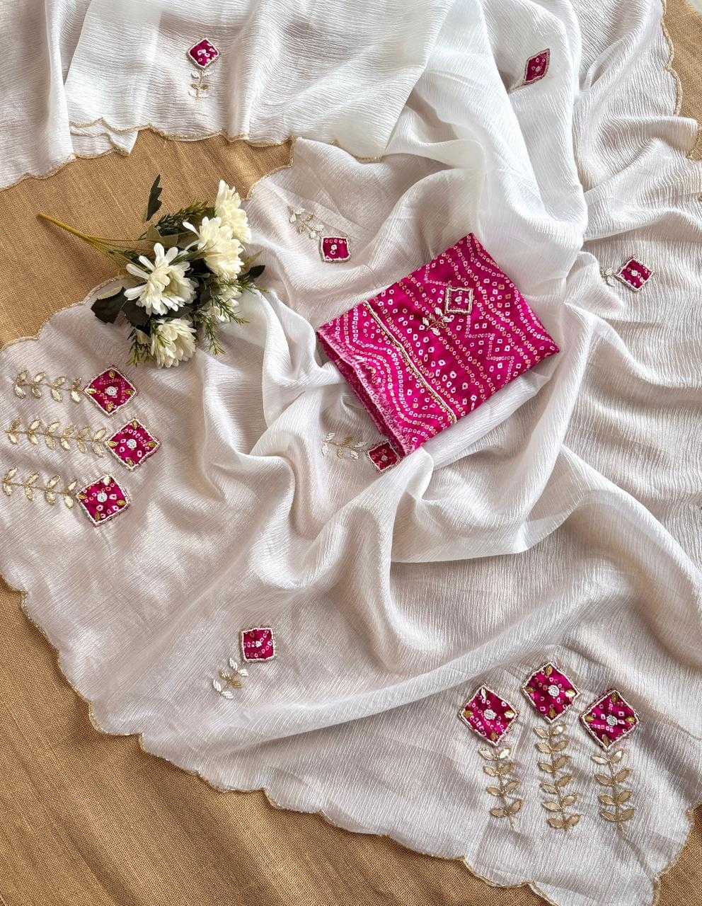 Ynf Georgette KESH681 PARUL Sarees Festive Collections Wholesale Georgette Sarees Chiffon Sarees Onam Collections Manufacturer- Kapda Export