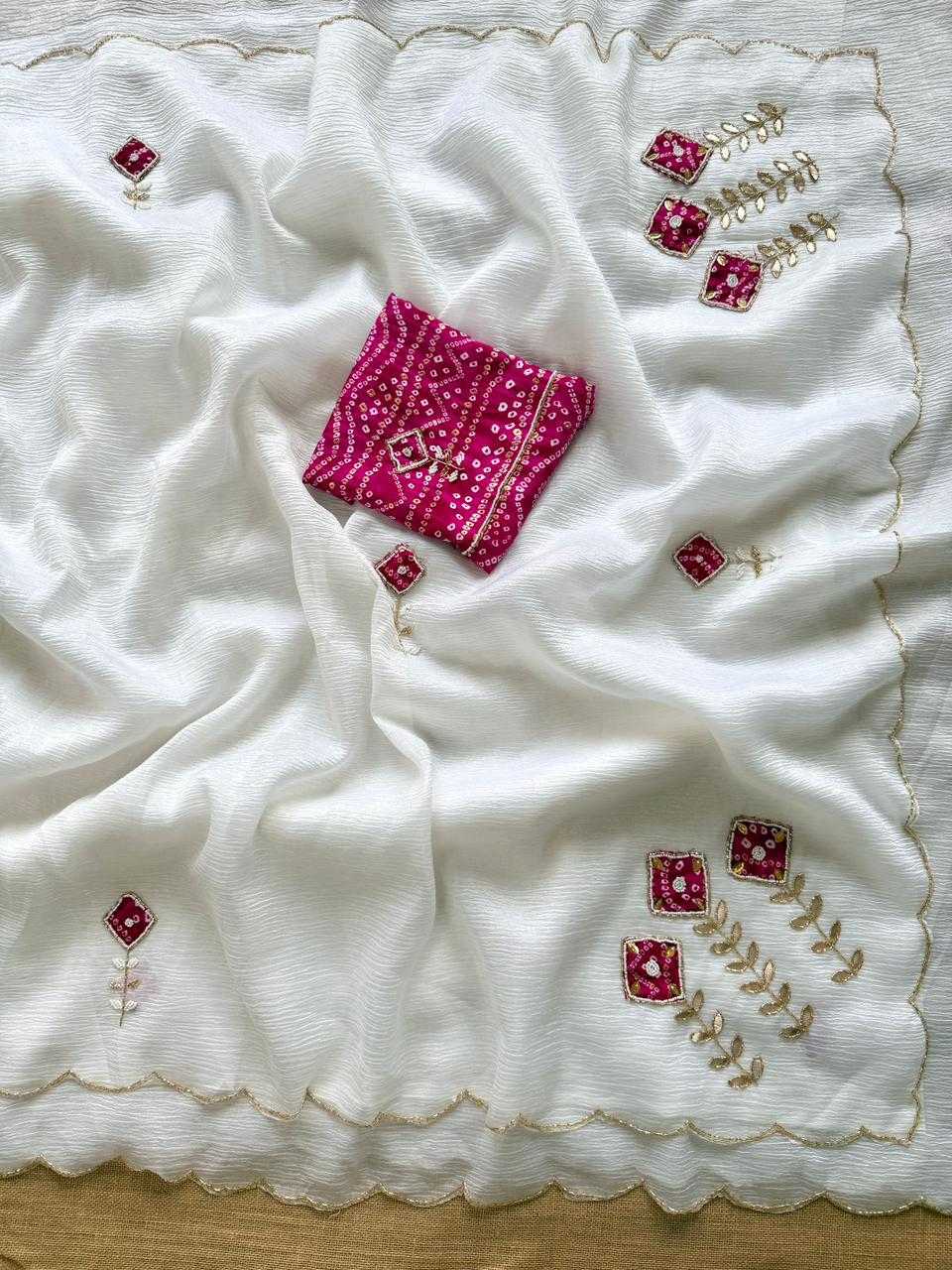 Ynf Georgette KESH681 PARUL Sarees Festive Collections Wholesale Georgette Sarees Chiffon Sarees Onam Collections Manufacturer- Kapda Export