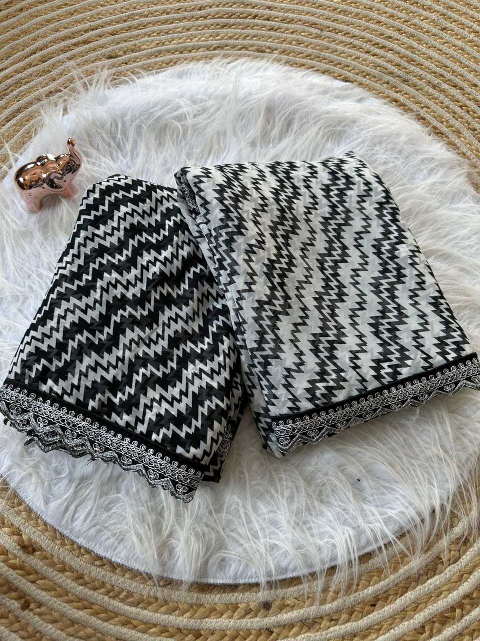 Ynf Georgette KESH695 Lahriya Sarees Festive Collections Wholesale Leheriya Sarees Printed Georgette Saree Sarees With Blouse Manufacturer- Kapda Export