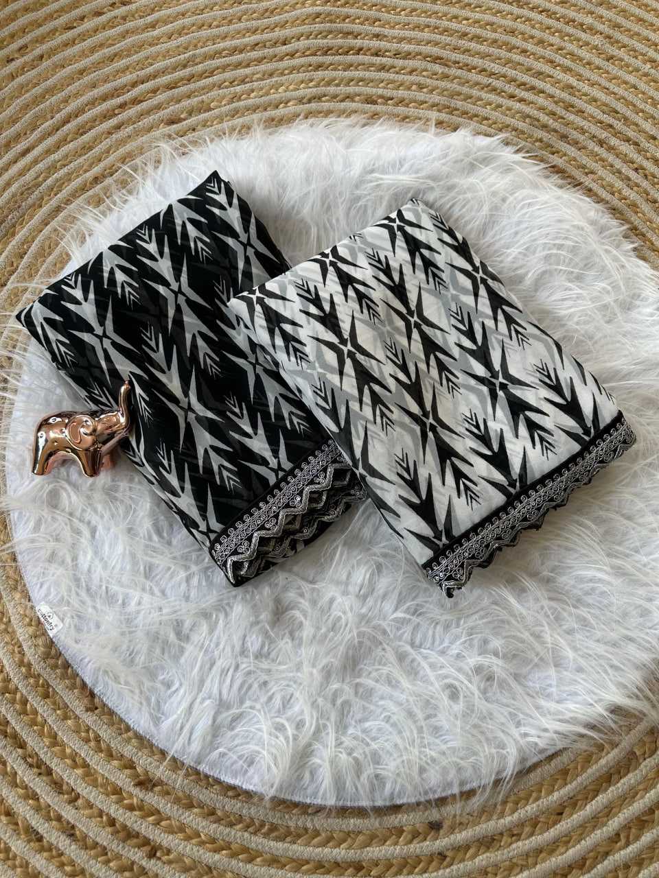 Ynf Georgette KESH695 Lahriya Sarees Festive Collections Wholesale Leheriya Sarees Printed Georgette Saree Sarees With Blouse Manufacturer- Kapda Export