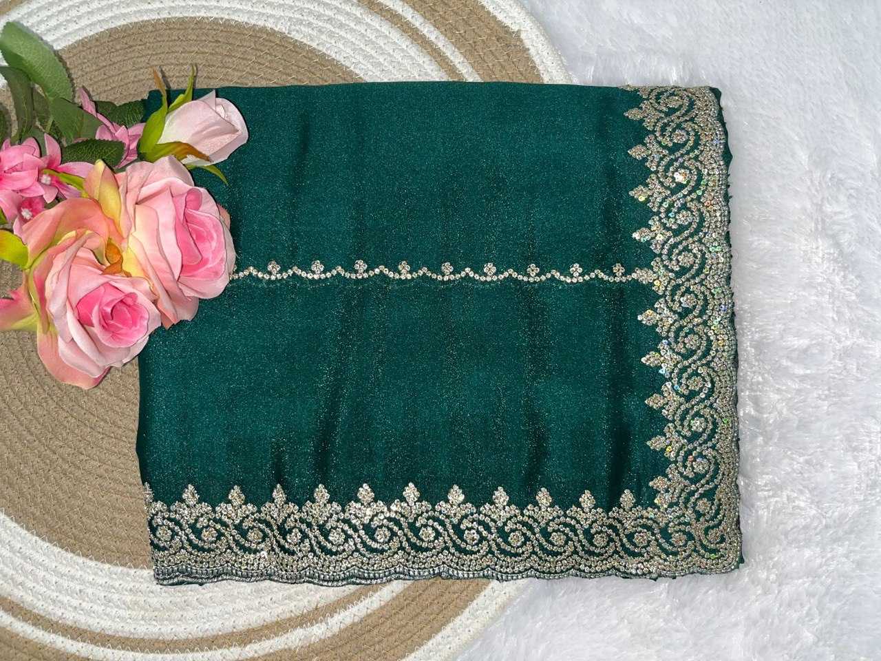 Ynf Georgette KESH696 26 Sarees Wholesale Sequence Sarees Embroidered Sarees Heavy Work Sarees Manufacturer- Kapda Export