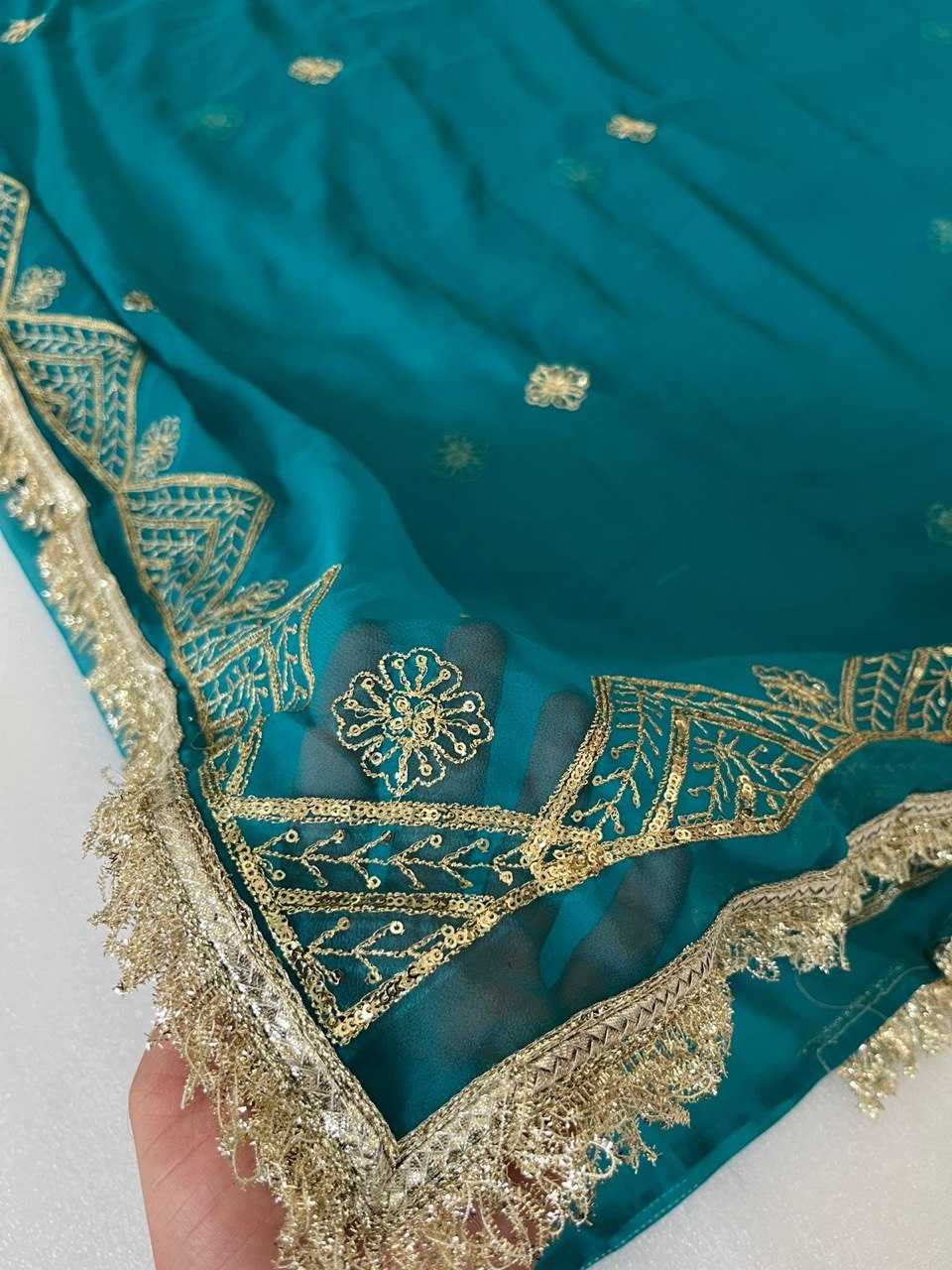 Ynf Georgette KESH696 30 Sarees Wholesale Sequence Sarees Work Sarees Festive Sarees Manufacturer- Kapda Export