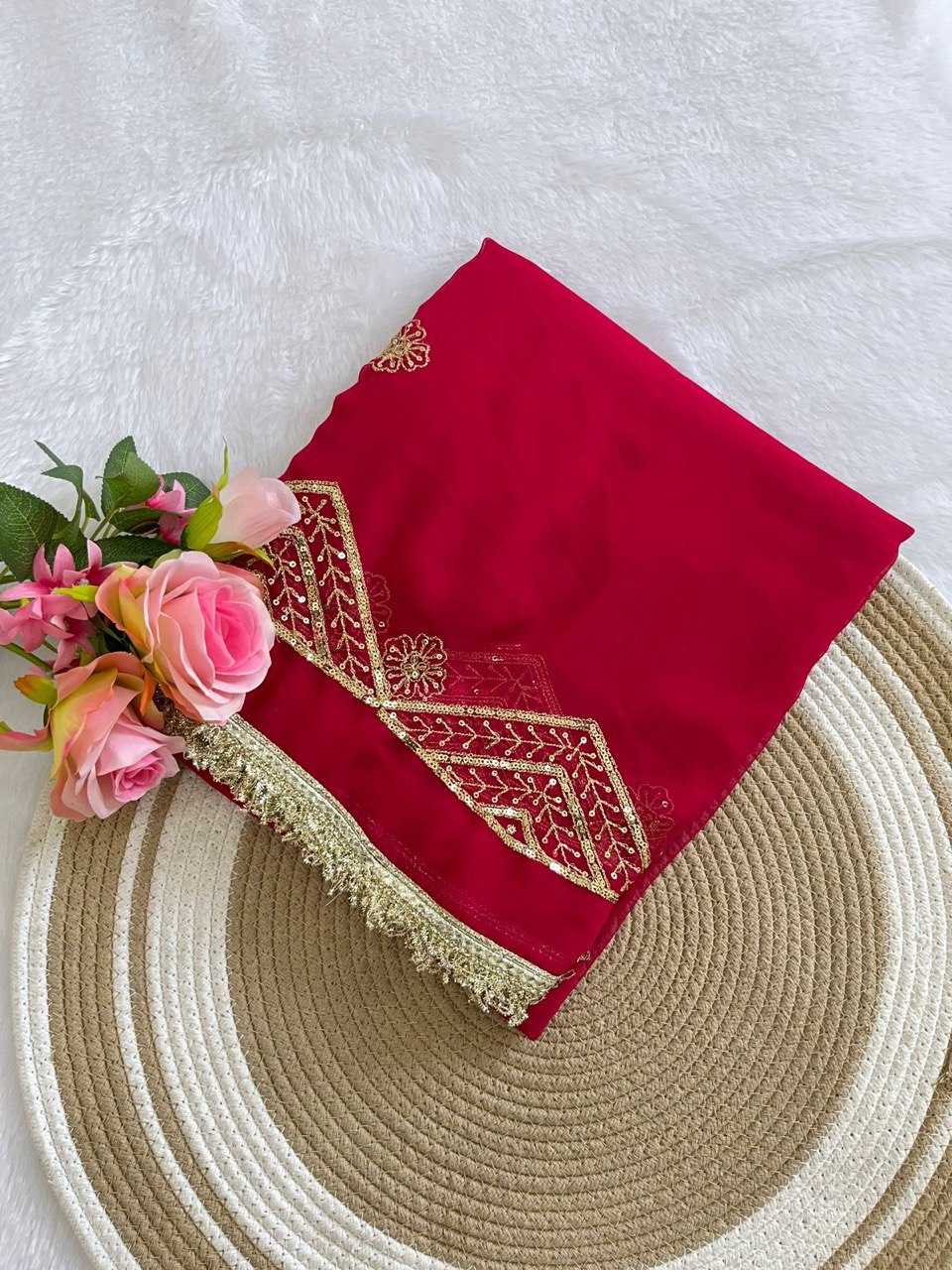 Ynf Georgette KESH696 30 Sarees Wholesale Sequence Sarees Work Sarees Festive Sarees Manufacturer- Kapda Export