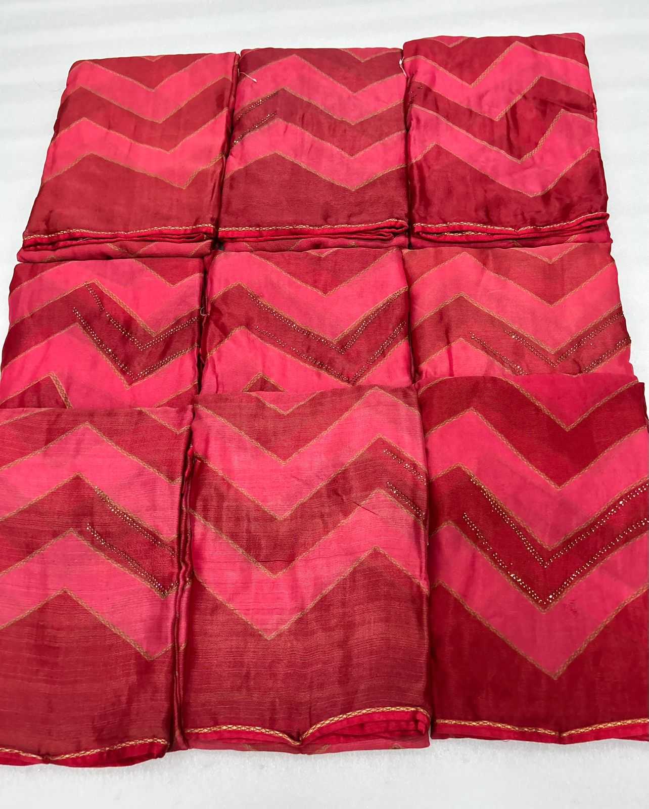 Ynf Georgette KESH721 stone drop Sarees Wholesale Party Wear Sarees Georgette Sarees Red Sarees Manufacturer- Kapda Export