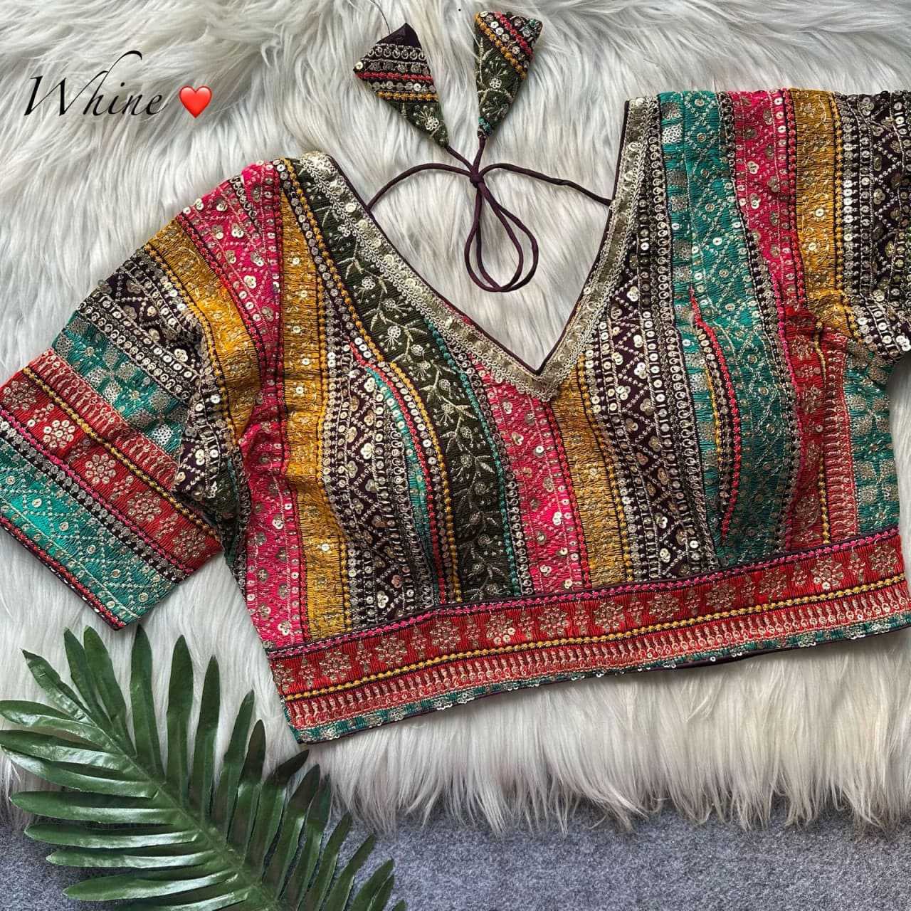 Ynf Georgette KESH728 109 Readymade Blouses Festive Collections Wholesale Designer Blouse Embroidered Blouses Party Wear Blouse Manufacturer- Kapda Export