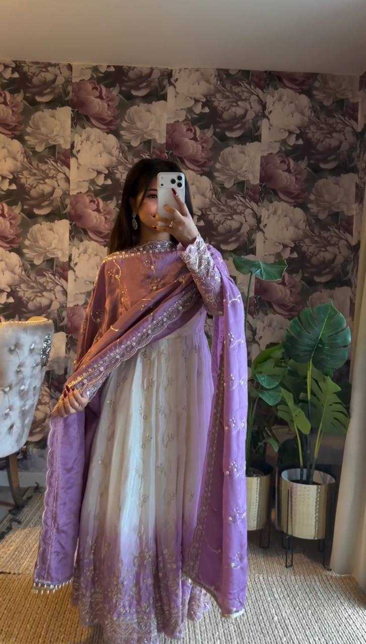 Ynf Georgette RIN162 5986 Suits & Dresses Wholesale Anarkali Suits Party wear suits Wedding Suits Manufacturer- Kapda Export