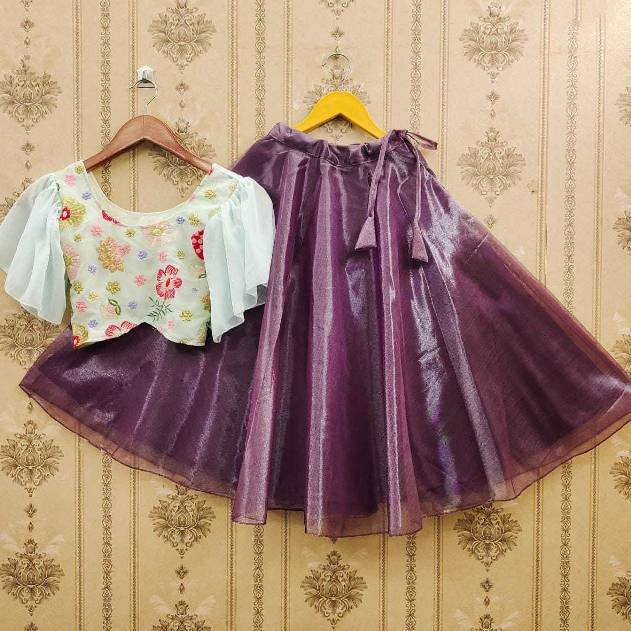 Ynf Georgette RIN235 Most Kids Wear Wholesale Kids Lehenga Kids Designer Frock Kids Party Wear Ethnic Manufacturer- Kapda Export