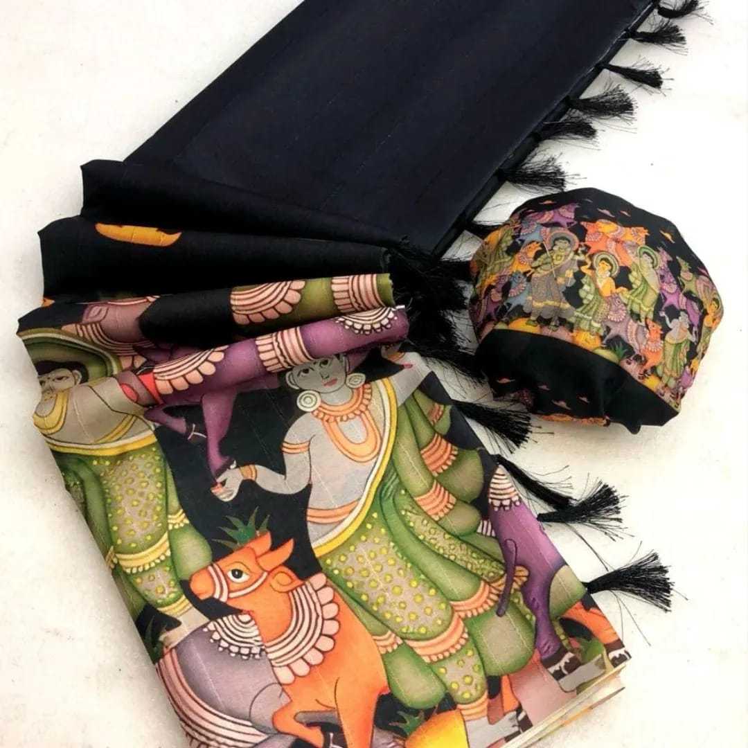 Ynf Handloom Silk KESH673 VAANI Sarees Wholesale Printed Sarees Traditional Sarees Tussar Sarees Manufacturer- Kapda Export