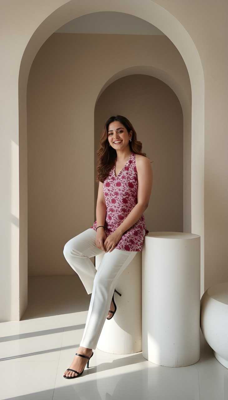 Ynf Heavy Crepe KESH559 1044 Kurti Wholesale Workwear Kurtis Short Kurtis Fancy Kurti Manufacturer- Kapda Export