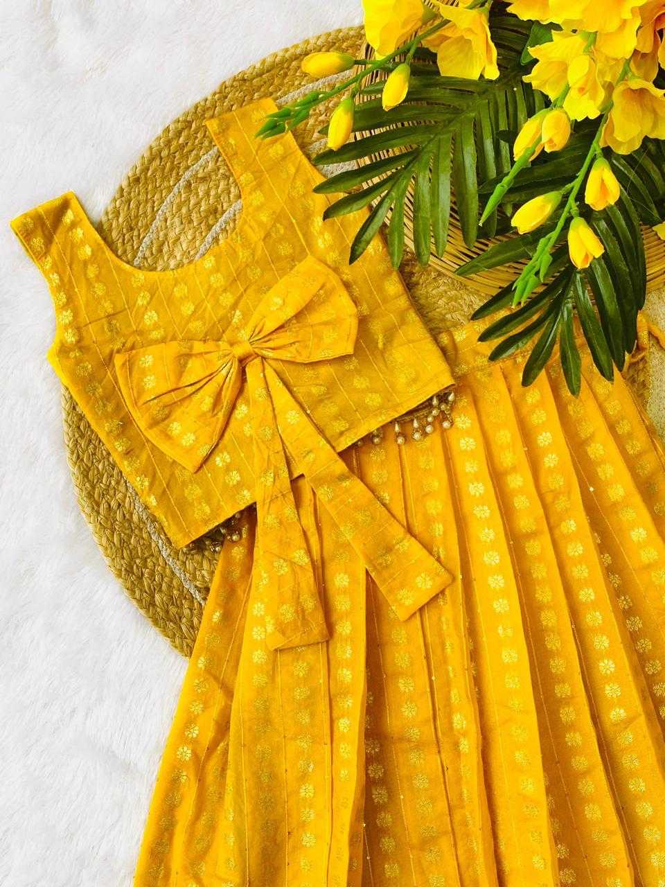 Ynf Heavy Silk KESH503 8173 Kids Wear Festive Collections Wholesale Kids Lehenga Kids Lehenga Choli Kids Festive Wear Manufacturer- Kapda Export