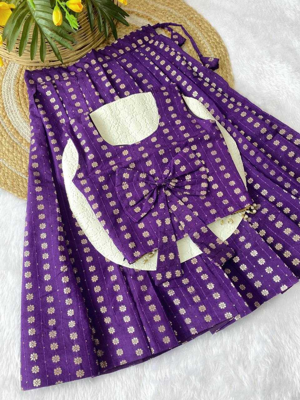 Ynf Heavy Silk KESH503 8173 Kids Wear Festive Collections Wholesale Kids Lehenga Kids Lehenga Choli Kids Festive Wear Manufacturer- Kapda Export