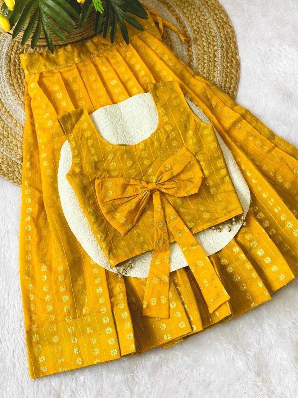 Ynf Heavy Silk KESH503 8173 Kids Wear Festive Collections Wholesale Kids Lehenga Kids Lehenga Choli Kids Festive Wear Manufacturer- Kapda Export