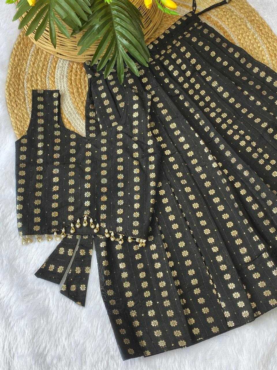 Ynf Heavy Silk KESH503 8173 Kids Wear Festive Collections Wholesale Kids Lehenga Kids Lehenga Choli Kids Festive Wear Manufacturer- Kapda Export