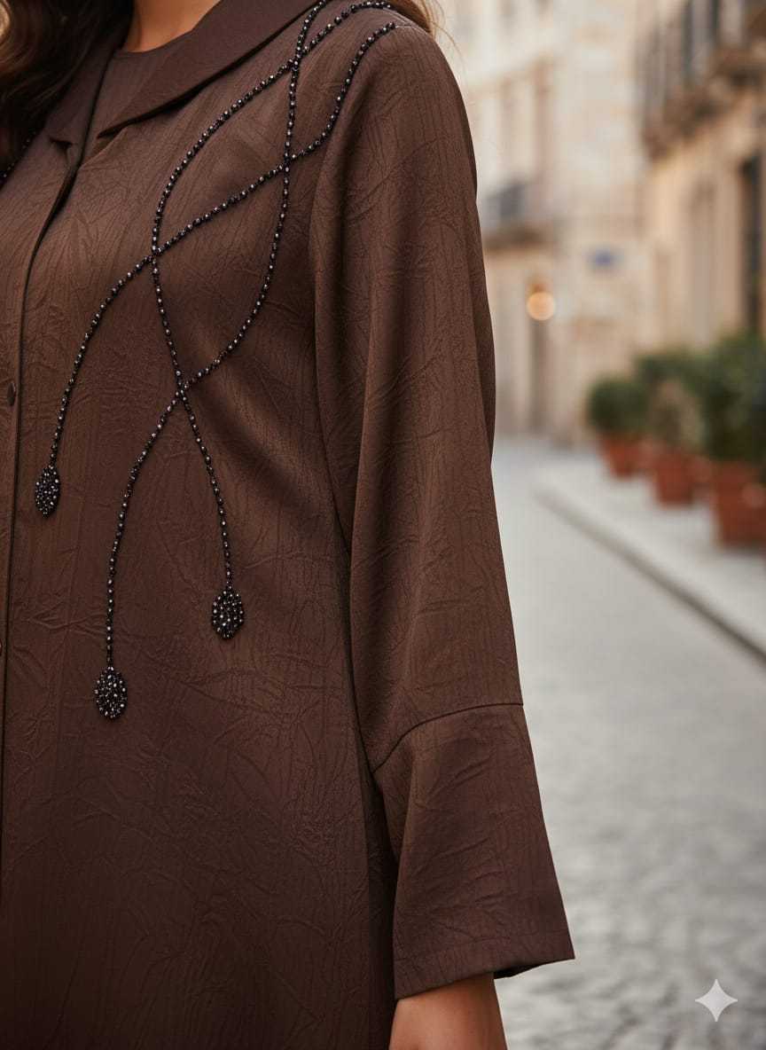 Ynf Imported KESH557 CUT SLEEVE Islamic Clothing Wholesale Abaya Hijab Manufacturer- Kapda Export