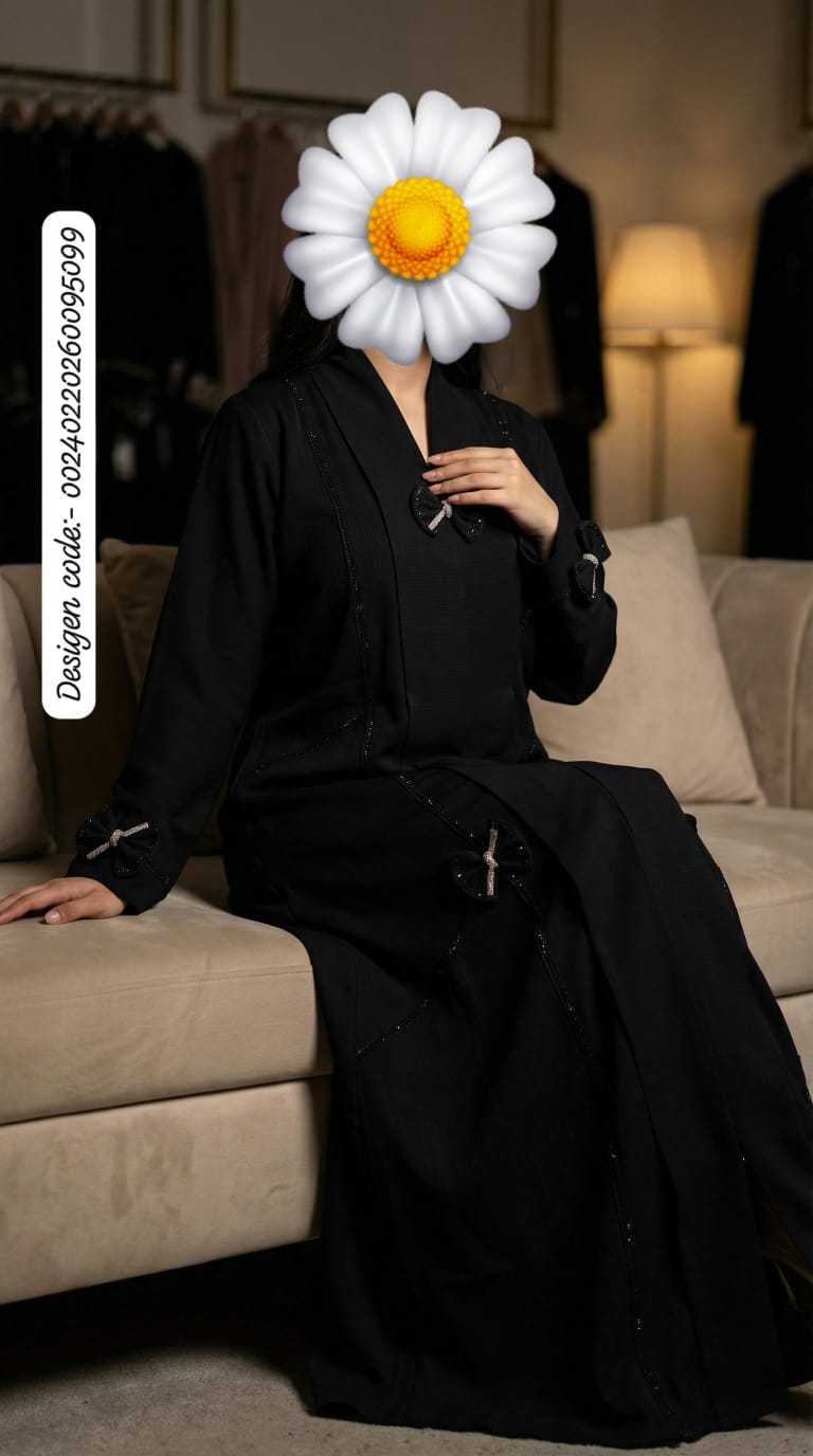 Ynf Imported KESH557 silhouette Islamic Clothing Wholesale Abaya Burkha Manufacturer- Kapda Export