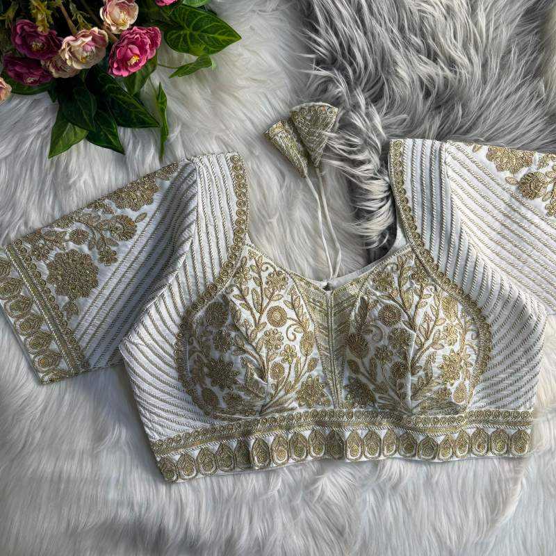 Ynf Italian Silk KESH426 _MADHUBALA Readymade Blouses Wholesale Blouse Party Wear Blouse Silk Blouse Manufacturer- Kapda Export