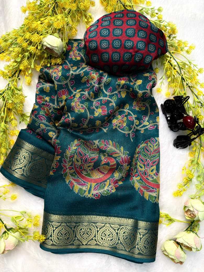 Ynf Jacquard KESH573 marsh Sarees Wholesale Embroidered Sarees Uniform Sarees Jacquard Saree Manufacturer- Kapda Export