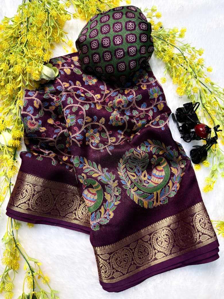 Ynf Jacquard KESH573 marsh Sarees Wholesale Embroidered Sarees Uniform Sarees Jacquard Saree Manufacturer- Kapda Export