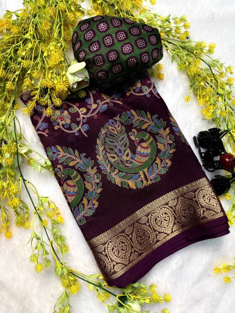 Ynf Jacquard KESH573 marsh Sarees Wholesale Embroidered Sarees Uniform Sarees Jacquard Saree Manufacturer- Kapda Export