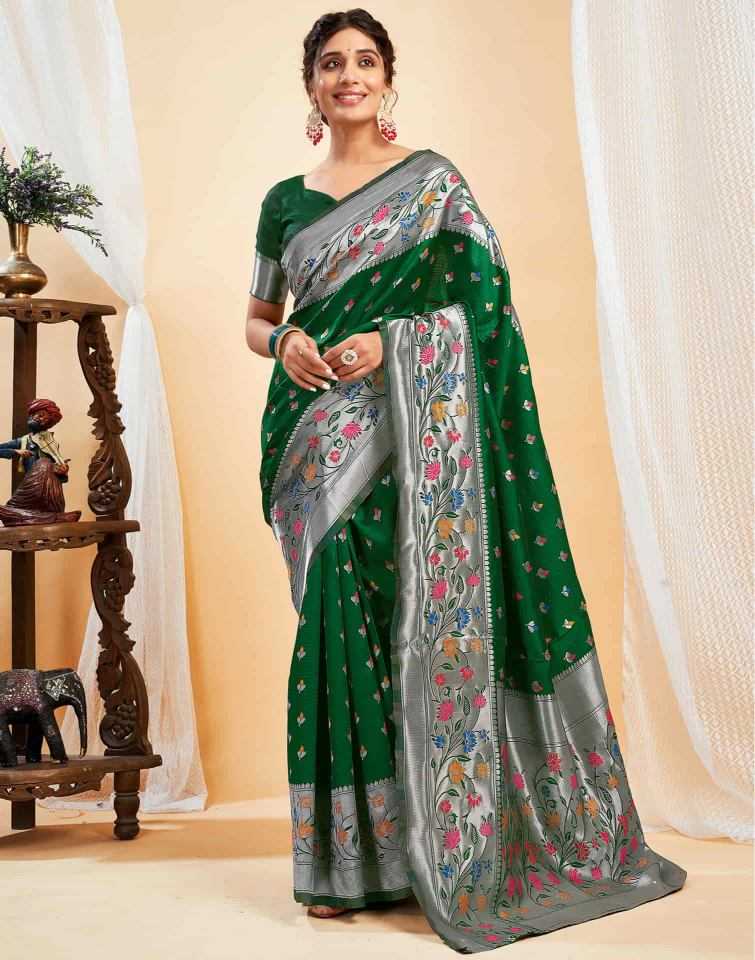 Ynf Jacquard Sarees Wholesale Party Wear Sarees Branded Sarees Jacquard Saree Manufacturer- Kapda Export