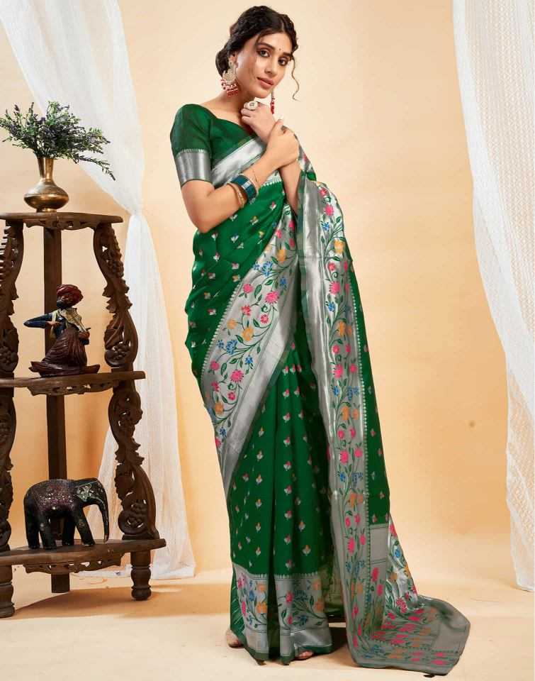 Ynf Jacquard Sarees Wholesale Party Wear Sarees Branded Sarees Jacquard Saree Manufacturer- Kapda Export
