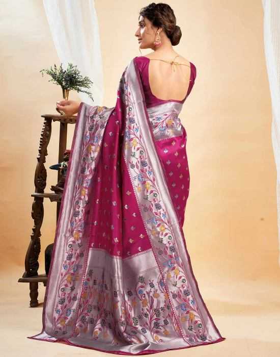 Ynf Jacquard Sarees Wholesale Party Wear Sarees Branded Sarees Jacquard Saree Manufacturer- Kapda Export