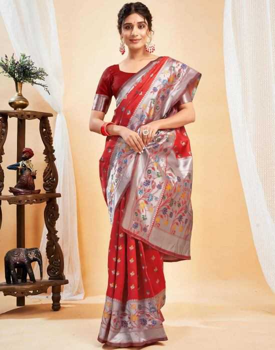 Ynf Jacquard Sarees Wholesale Party Wear Sarees Branded Sarees Jacquard Saree Manufacturer- Kapda Export