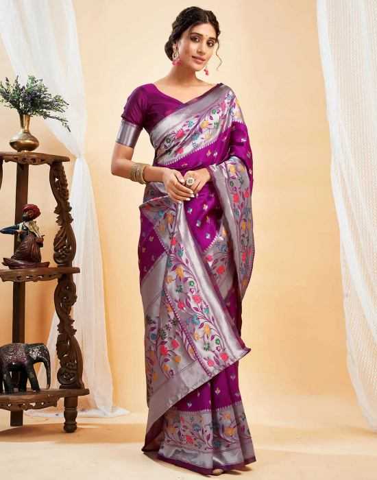 Ynf Jacquard Sarees Wholesale Party Wear Sarees Branded Sarees Jacquard Saree Manufacturer- Kapda Export