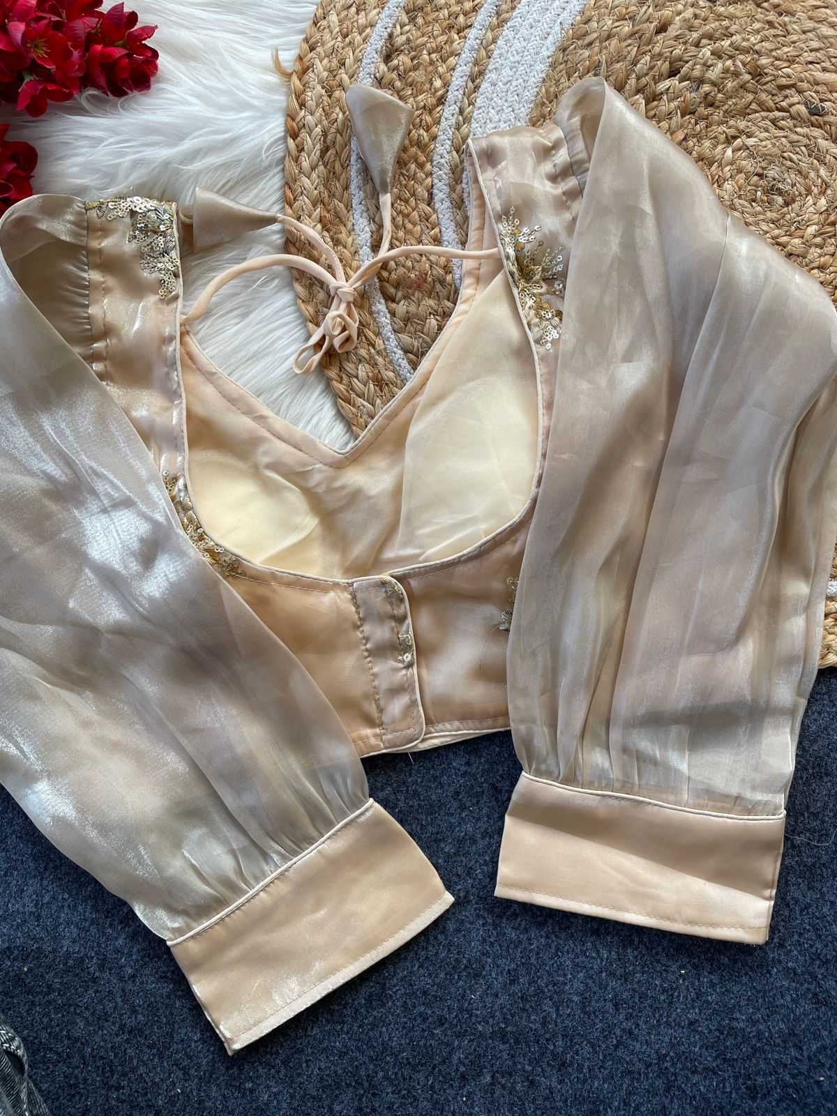 Ynf Jimmy Choo KESH426 zimichoo5 Readymade Blouses Festive Collections Wholesale Embroidered Blouses Party Wear Blouse Fashion Blouse Manufacturer- Kapda Export