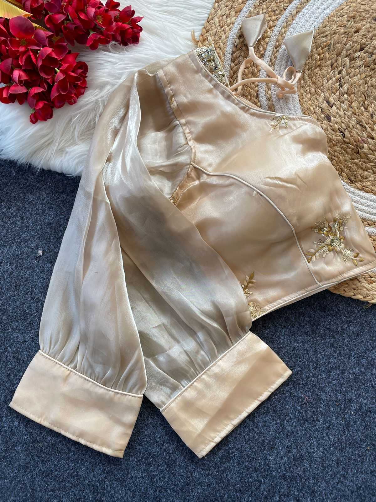 Ynf Jimmy Choo KESH426 zimichoo5 Readymade Blouses Festive Collections Wholesale Embroidered Blouses Party Wear Blouse Fashion Blouse Manufacturer- Kapda Export