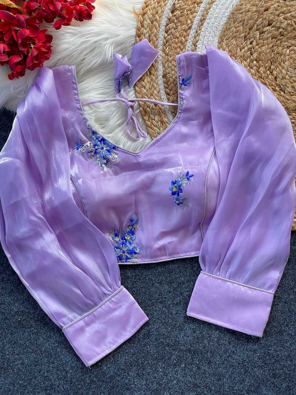 Ynf Jimmy Choo KESH426 zimichoo5 Readymade Blouses Festive Collections Wholesale Embroidered Blouses Party Wear Blouse Fashion Blouse Manufacturer- Kapda Export