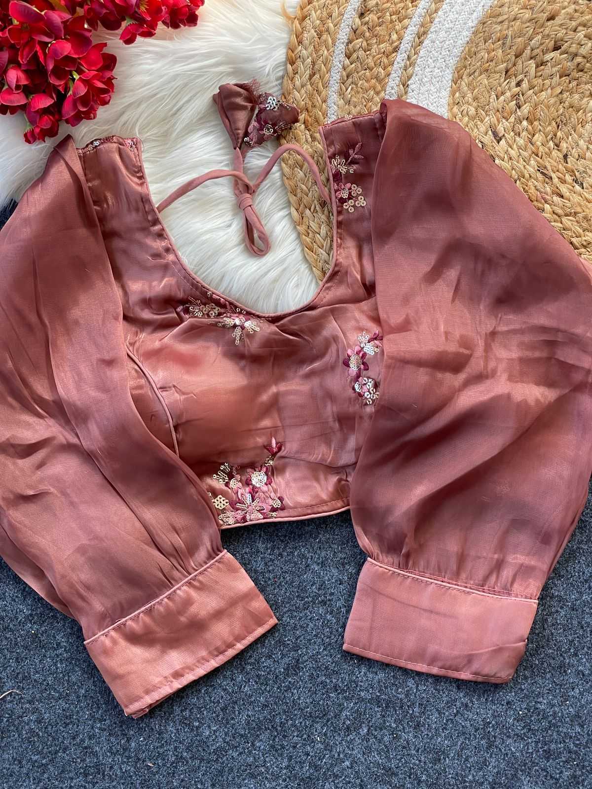 Ynf Jimmy Choo KESH426 zimichoo5 Readymade Blouses Festive Collections Wholesale Embroidered Blouses Party Wear Blouse Fashion Blouse Manufacturer- Kapda Export