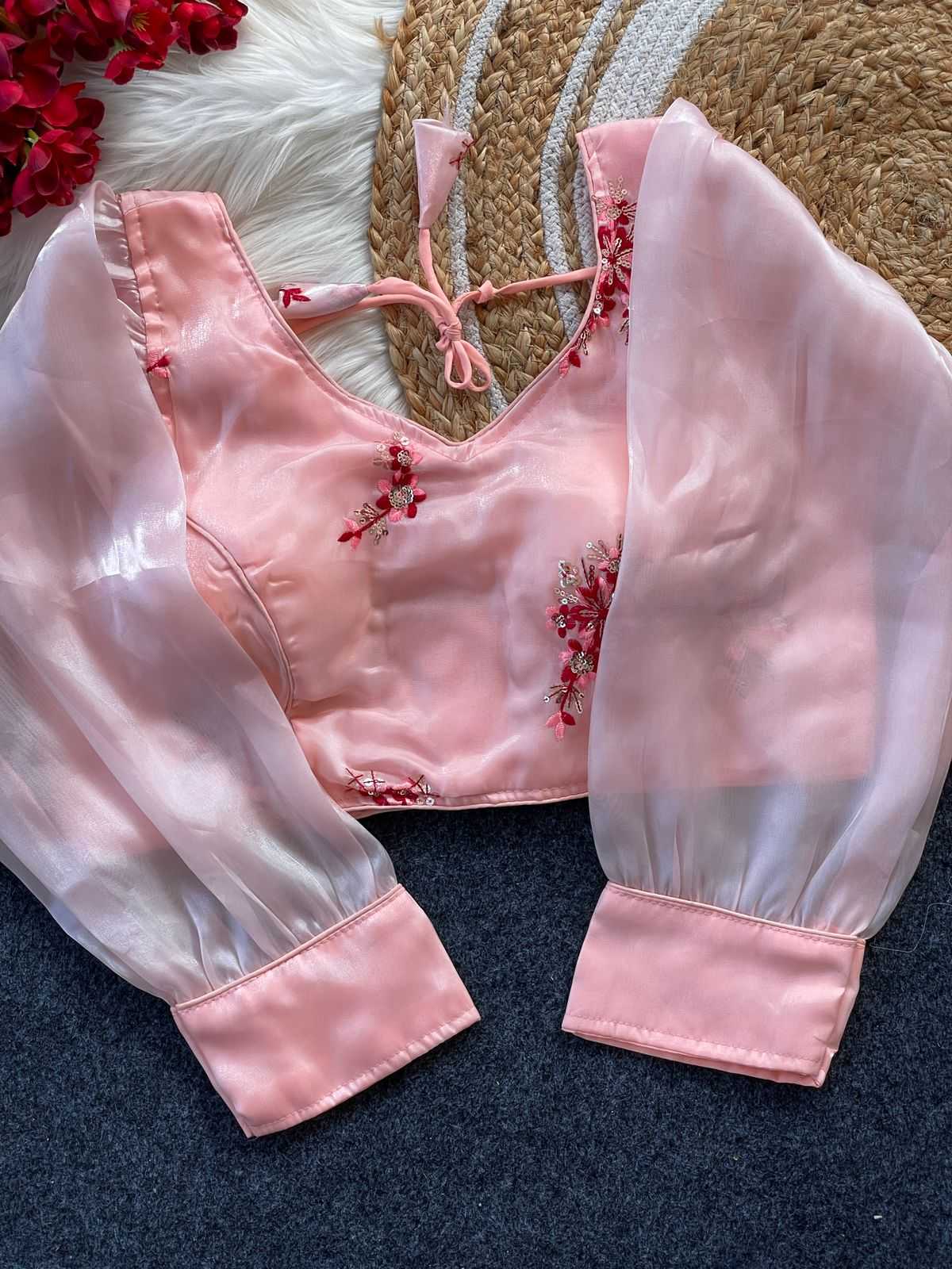 Ynf Jimmy Choo KESH426 zimichoo5 Readymade Blouses Festive Collections Wholesale Embroidered Blouses Party Wear Blouse Fashion Blouse Manufacturer- Kapda Export