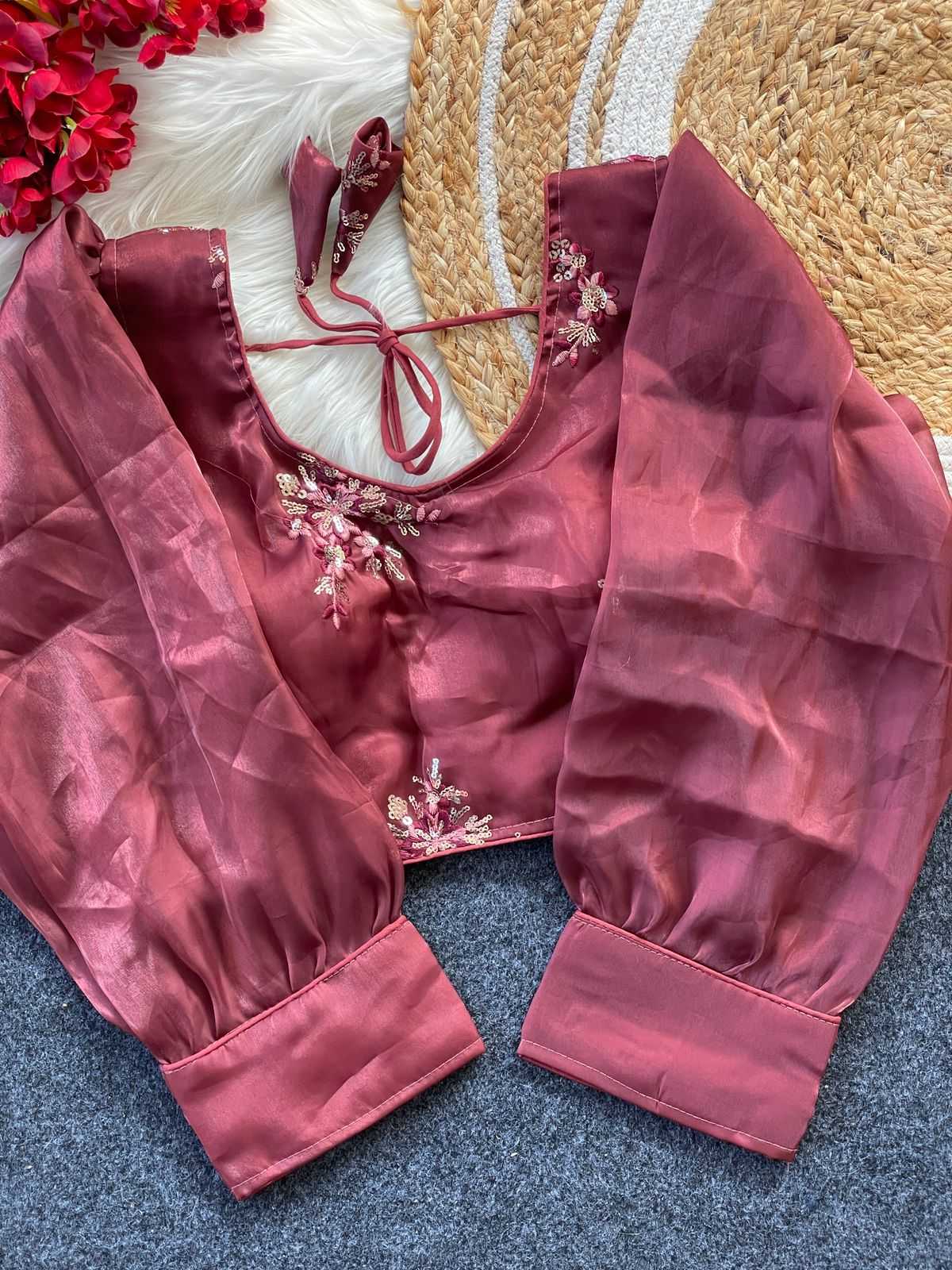 Ynf Jimmy Choo KESH426 zimichoo5 Readymade Blouses Festive Collections Wholesale Embroidered Blouses Party Wear Blouse Fashion Blouse Manufacturer- Kapda Export