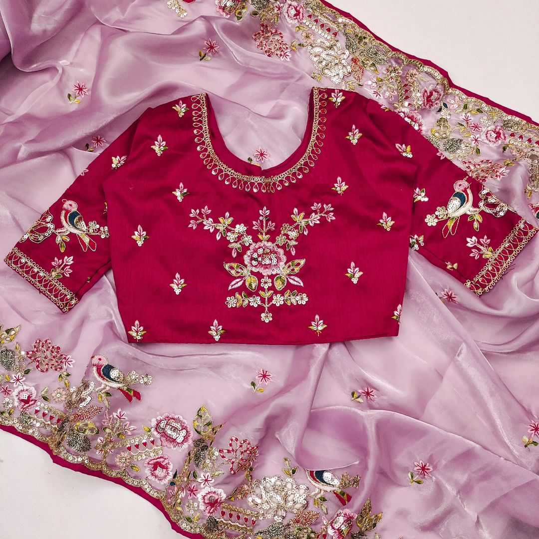 Ynf Jimmy Choo KESH600 Chakli Sarees Wedding Collections Wholesale Jimmy Choo Sarees Embroidered Sarees Sarees With Blouse Manufacturer- Kapda Export