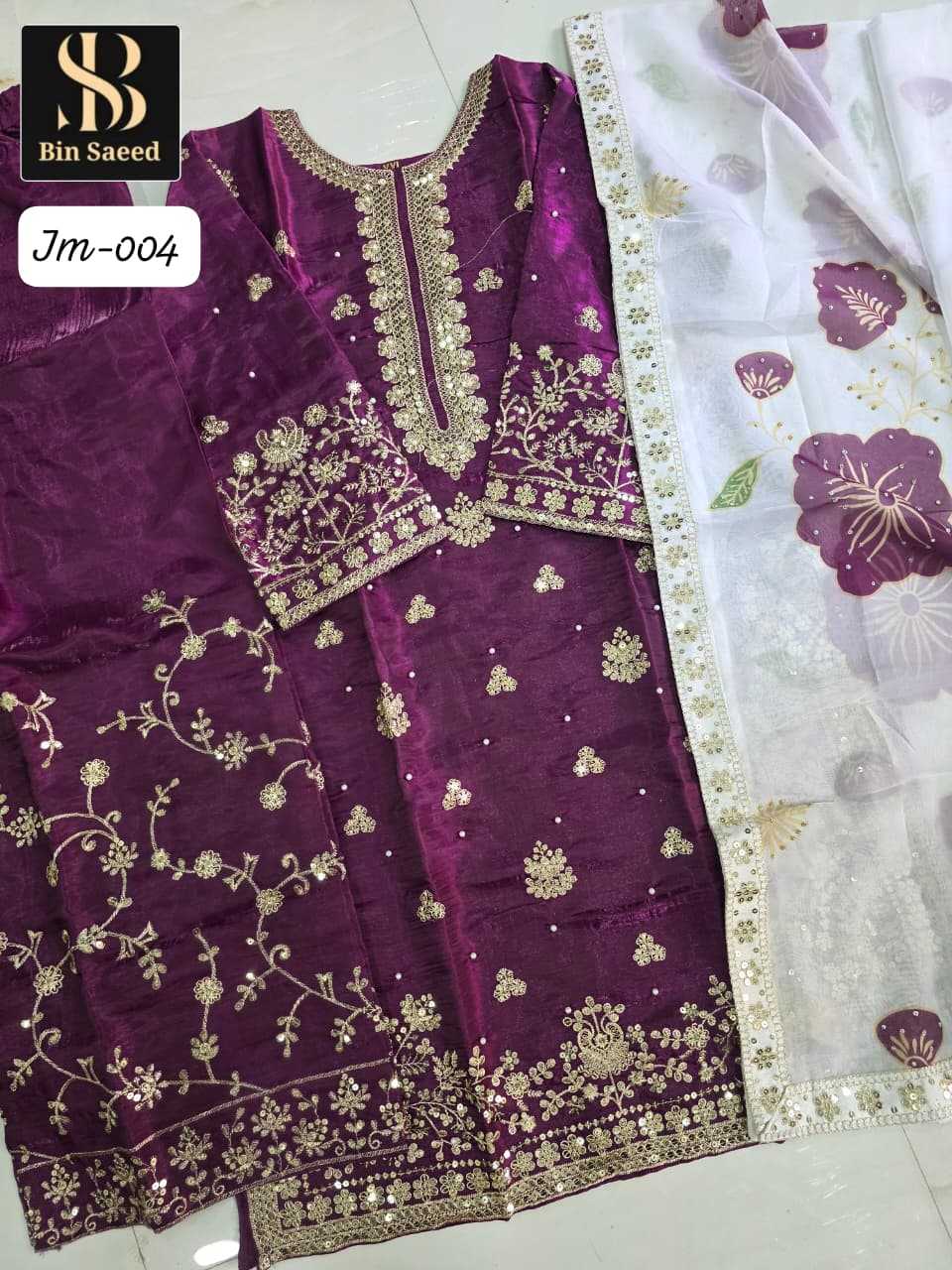 Ynf Jimmy Choo KESH677 BIN SAEED Suits & Dresses Wholesale Ladies Suits Printed Suits Embroidery Suits Party wear suits Manufacturer- Kapda Export