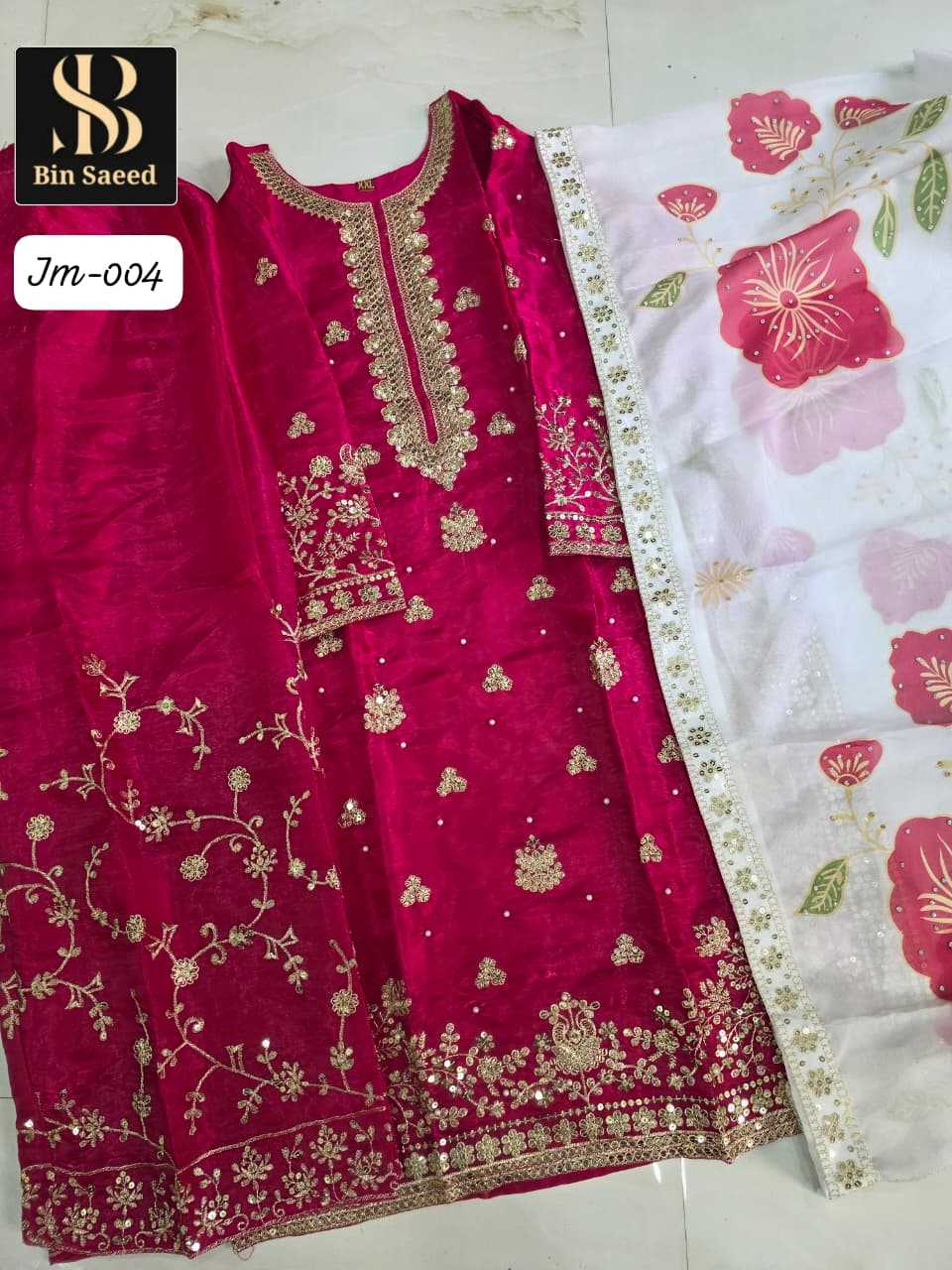 Ynf Jimmy Choo KESH677 BIN SAEED Suits & Dresses Wholesale Ladies Suits Printed Suits Embroidery Suits Party wear suits Manufacturer- Kapda Export