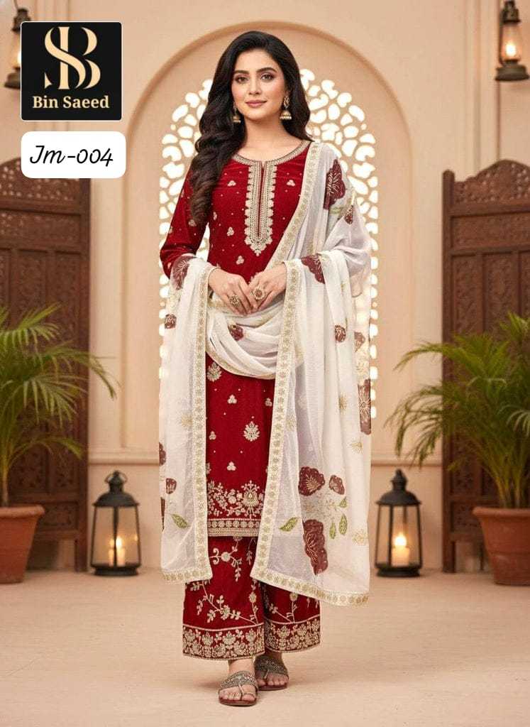 Ynf Jimmy Choo KESH677 BIN SAEED Suits & Dresses Wholesale Ladies Suits Printed Suits Embroidery Suits Party wear suits Manufacturer- Kapda Export