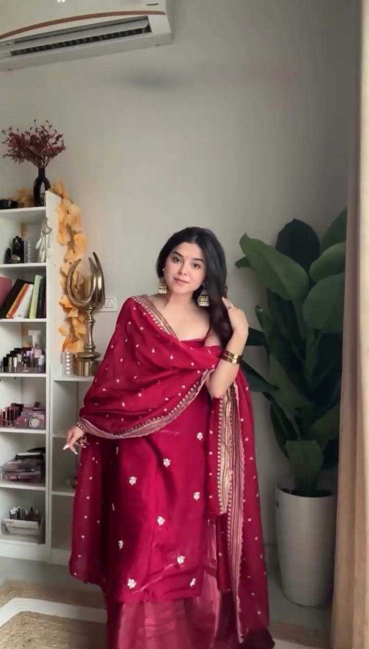 Ynf Jimmy Choo RIN162 5854 Suits & Dresses Wholesale Palazzo Suit Wedding Suits Ethnic Dresses Manufacturer- Kapda Export