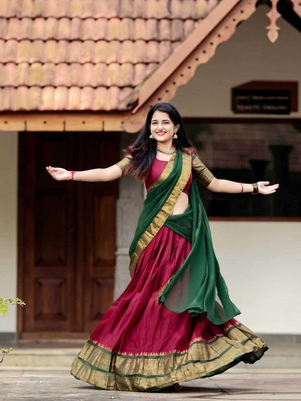 Ynf Kanjivaram Silk KESH723 adorned Lehengas Wholesale Silk Lehenga Embroidered Lehenga Zari Work Lehenga Manufacturer- Kapda Export