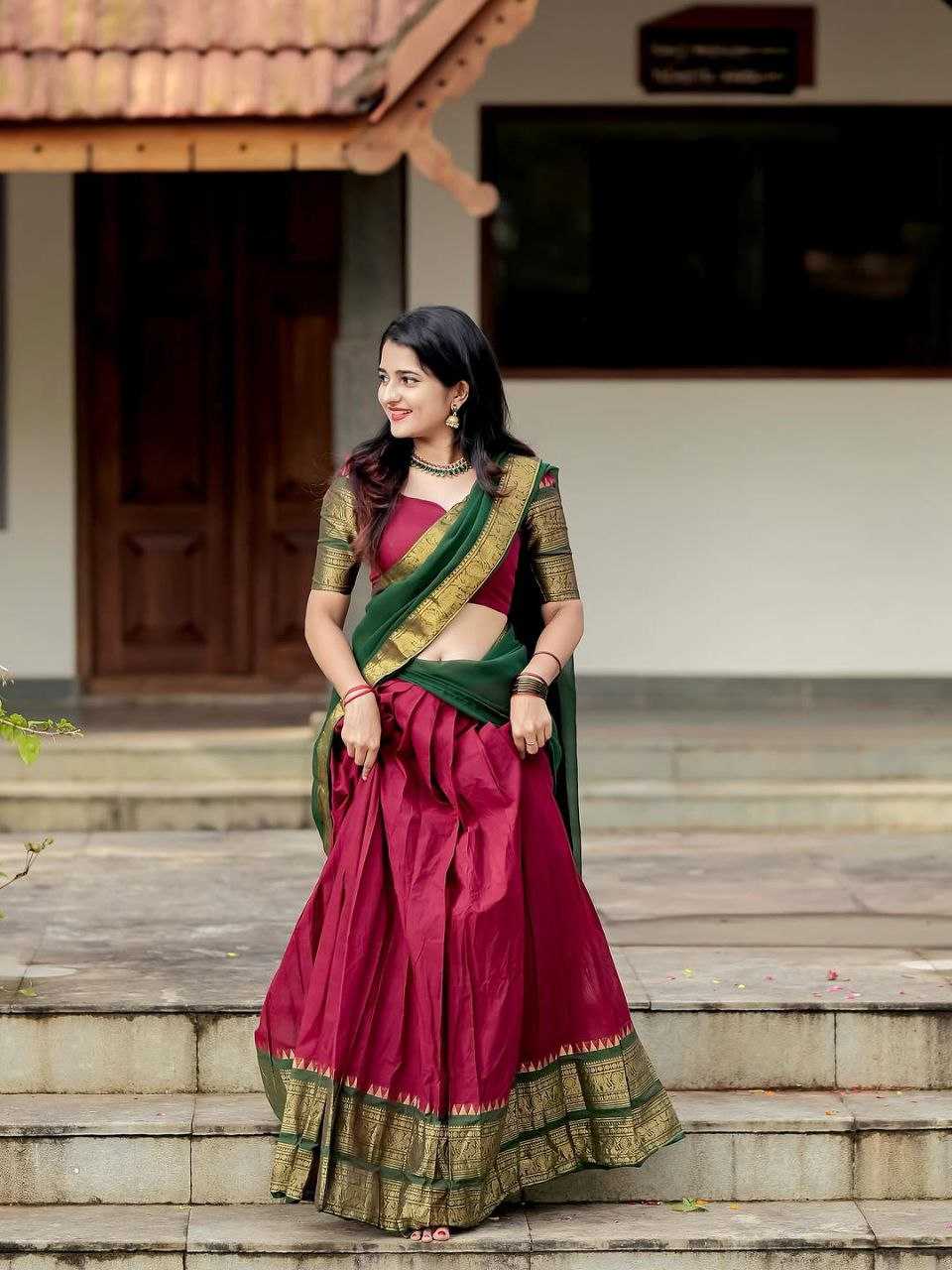 Ynf Kanjivaram Silk KESH723 adorned Lehengas Wholesale Silk Lehenga Embroidered Lehenga Zari Work Lehenga Manufacturer- Kapda Export