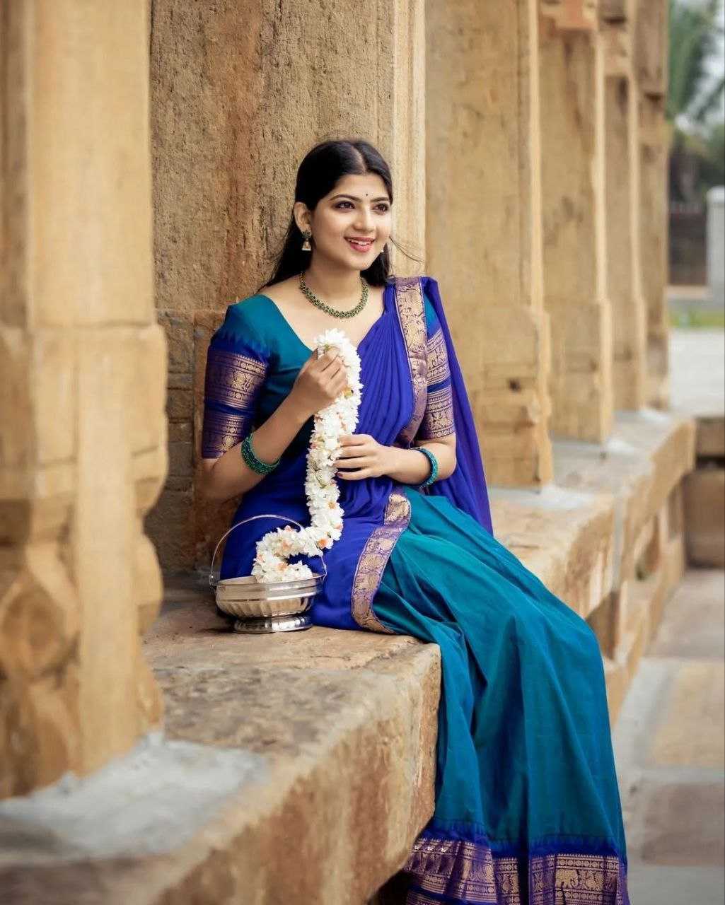 Ynf Kanjivaram Silk KESH723 adorned Lehengas Wholesale Silk Lehenga Embroidered Lehenga Zari Work Lehenga Manufacturer- Kapda Export