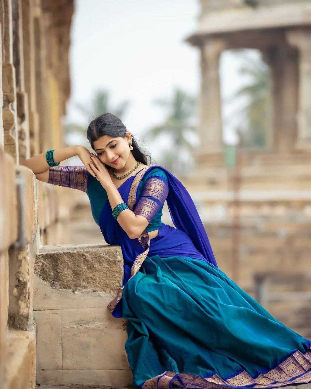 Ynf Kanjivaram Silk KESH723 adorned Lehengas Wholesale Silk Lehenga Embroidered Lehenga Zari Work Lehenga Manufacturer- Kapda Export