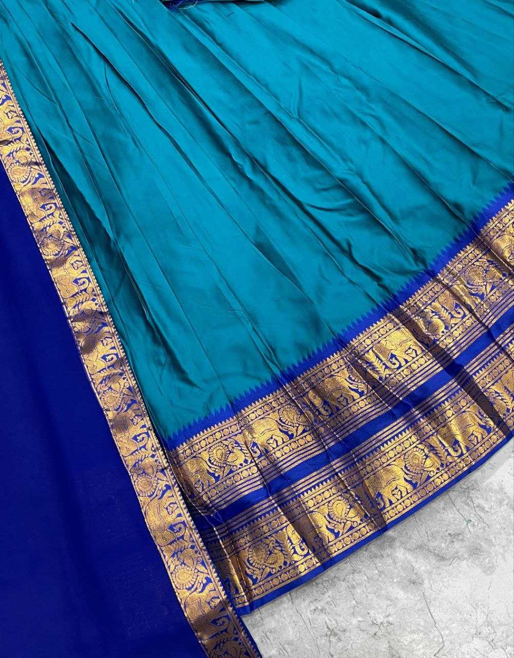 Ynf Kanjivaram Silk KESH723 adorned Lehengas Wholesale Silk Lehenga Embroidered Lehenga Zari Work Lehenga Manufacturer- Kapda Export