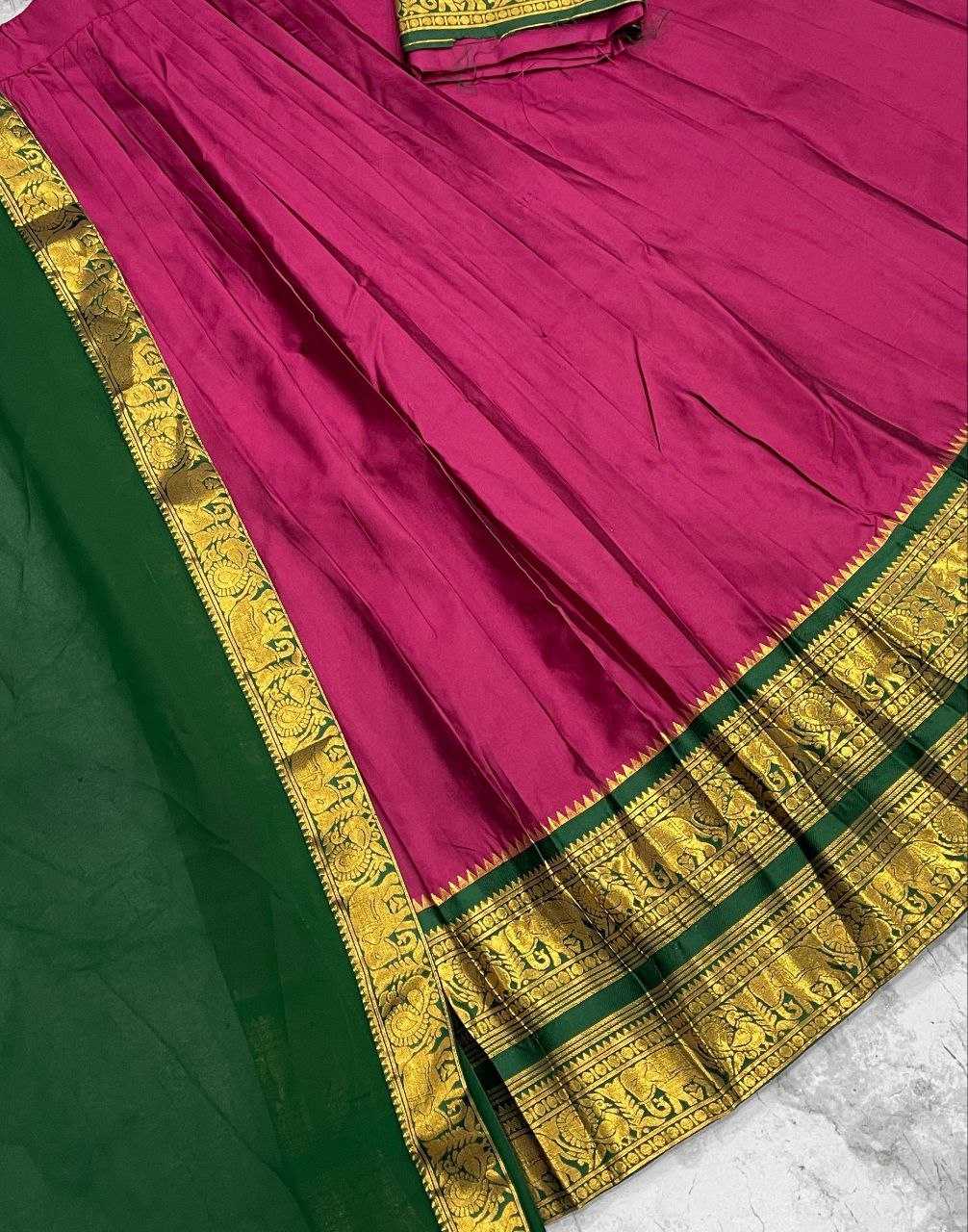 Ynf Kanjivaram Silk KESH723 adorned Lehengas Wholesale Silk Lehenga Embroidered Lehenga Zari Work Lehenga Manufacturer- Kapda Export