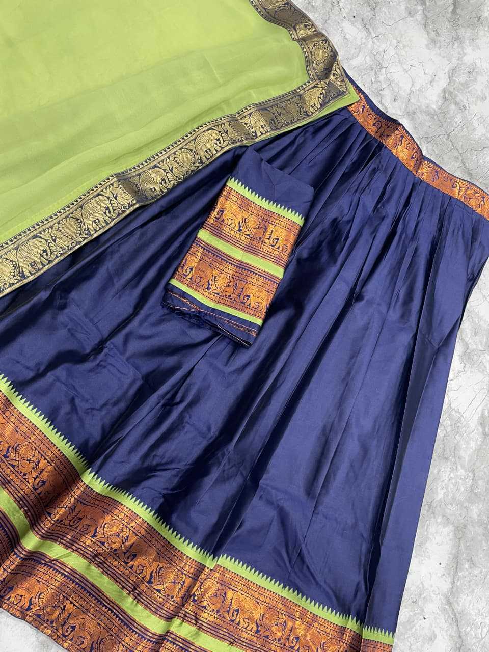 Ynf Kanjivaram Silk KESH723 KASHIFA Lehengas Festive Collections Wholesale Silk Lehenga Zari Work Lehenga Lehenga With Blouse Manufacturer- Kapda Export