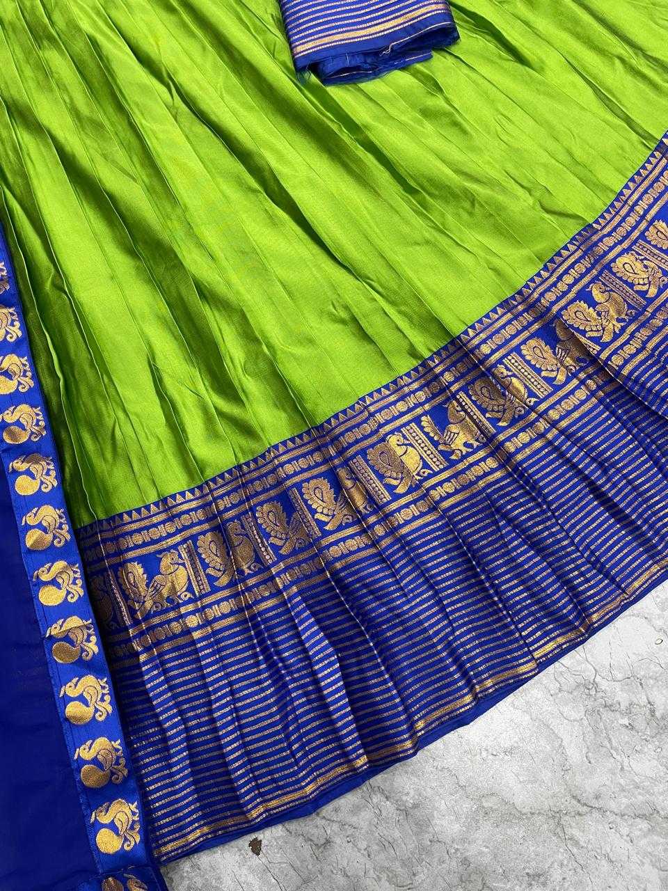 Ynf Kanjivaram Silk KESH723 Micro GF Lehengas Wholesale Traditional Lehenga Silk Lehenga Zari Work Lehenga Manufacturer- Kapda Export