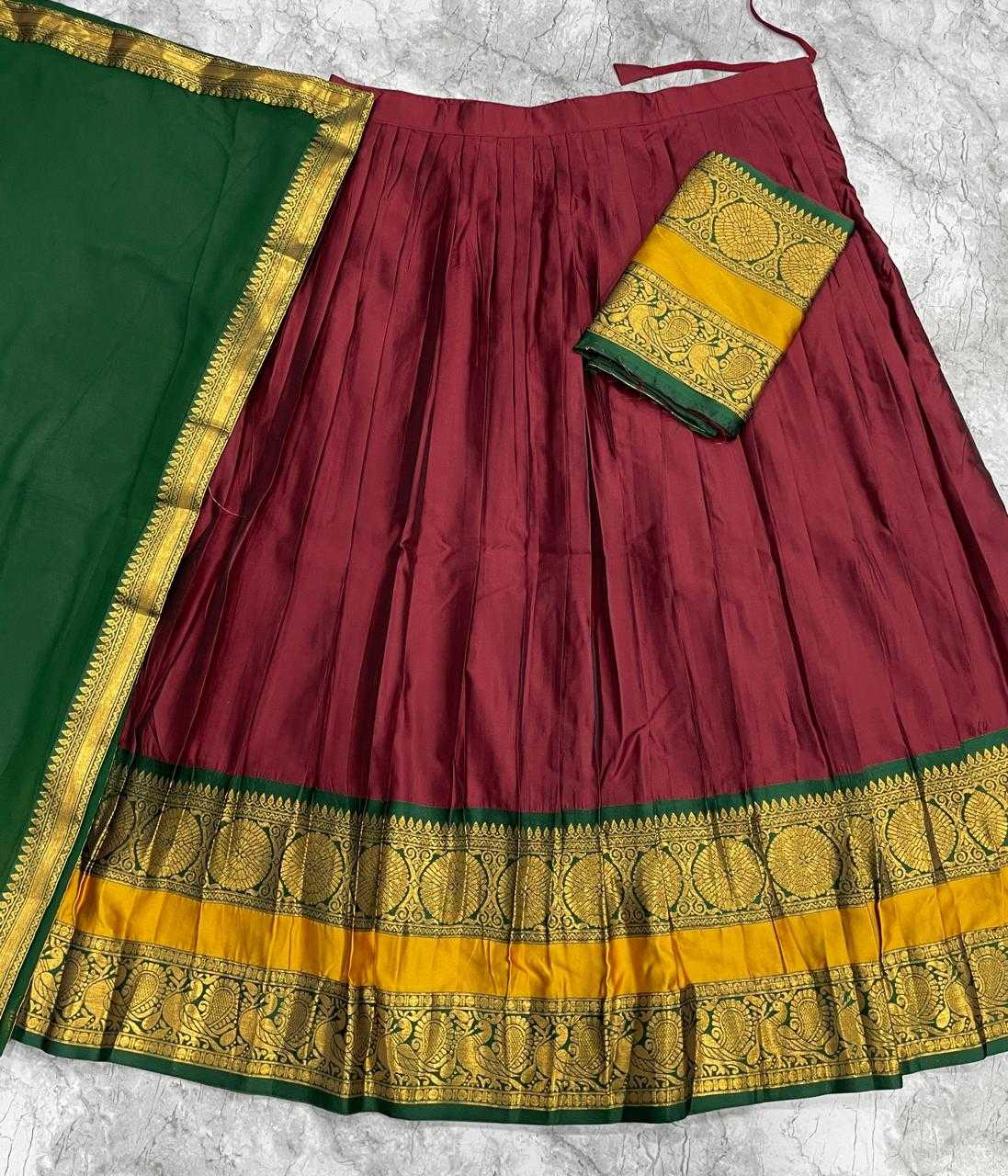 Ynf Kanjivaram Silk KESH723 Micro GF Lehengas Wholesale Traditional Lehenga Silk Lehenga Zari Work Lehenga Manufacturer- Kapda Export